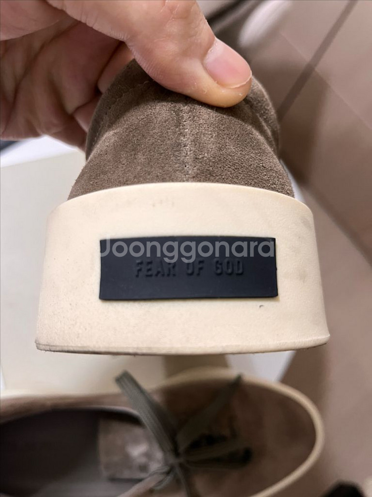 피어오브갓 101 스니커즈 브라운 43사이즈--7