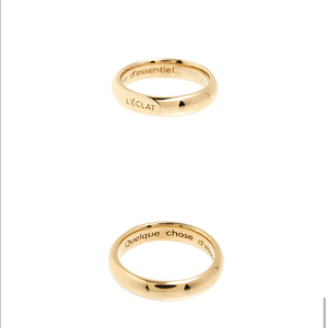 레끌라 컷팅반지 10호 NEW CUT LOGO RING