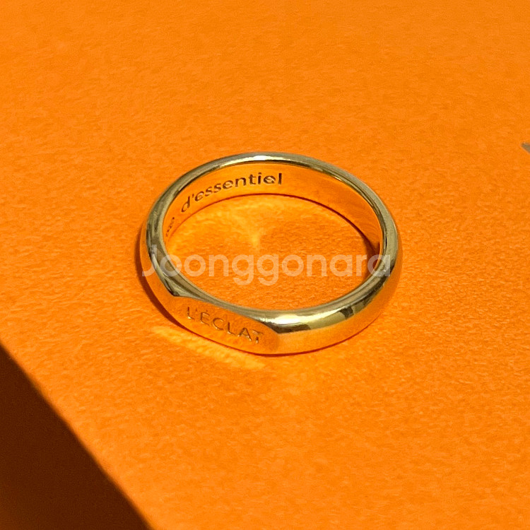 레끌라 컷팅반지 10호 NEW CUT LOGO RING--1