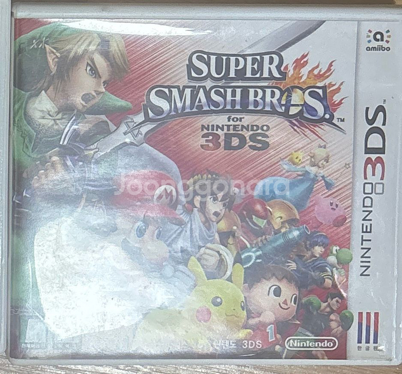 닌텐도 3DS 슈퍼 스매시 브라더스 곽팩--0