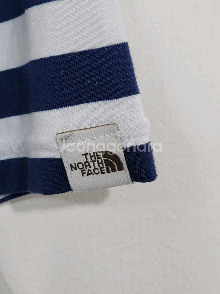 (95) 노스페이스 반팔 원피스 단가라 스판 노카라--4