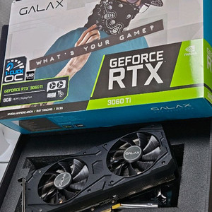 RTX 3060TI GALAX OC 그래픽카드 풀박스