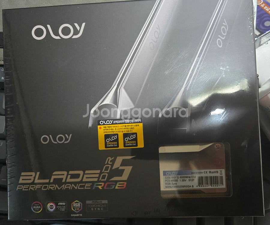 Oloy Blade DDR5 32g(6000MHz)ㅍ--0