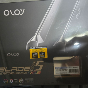 Oloy Blade DDR5 32g(6000MHz)ㅍ