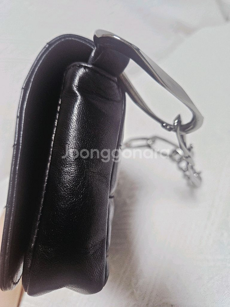 (정품)샤넬 초코바 블랙--4
