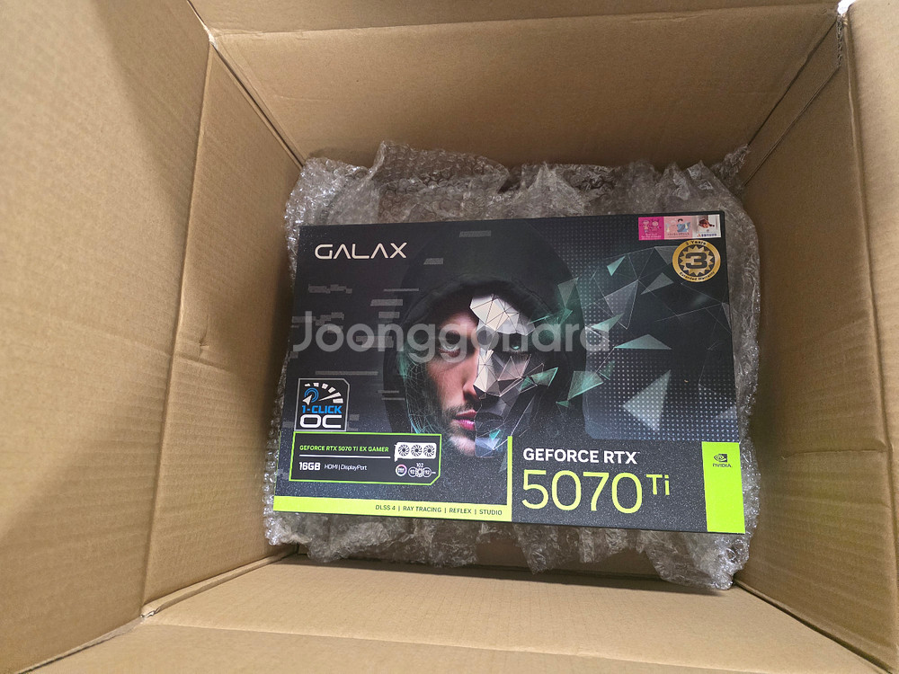 RTX5070TI 갤럭시 게이머 새상품--0