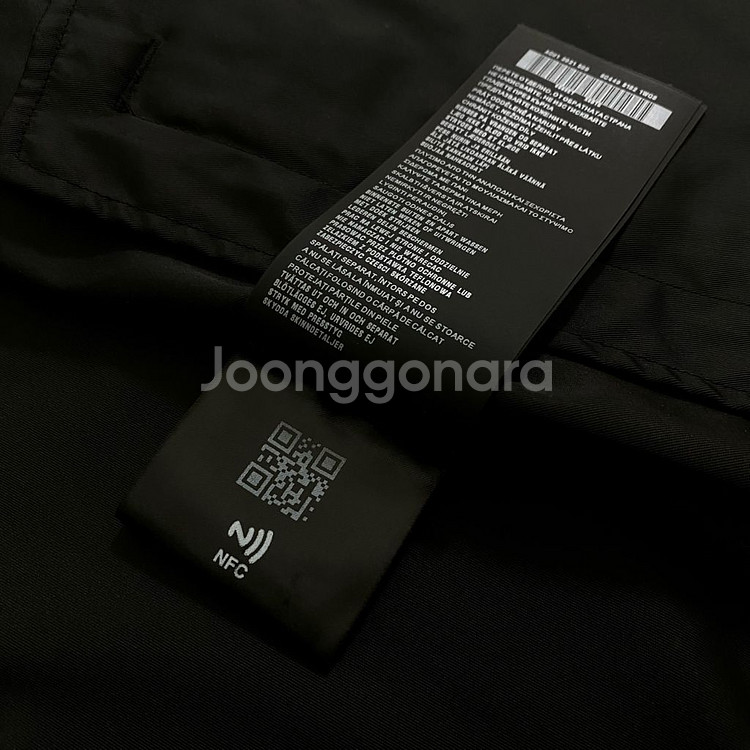 (M)프라다 리나일론 숏슬리브 셔츠 반팔 셔츠 블랙--8