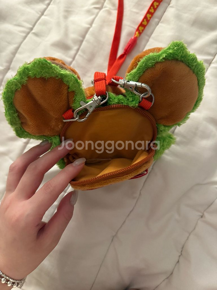 디즈니랜드 미키 햄버거 가방--2