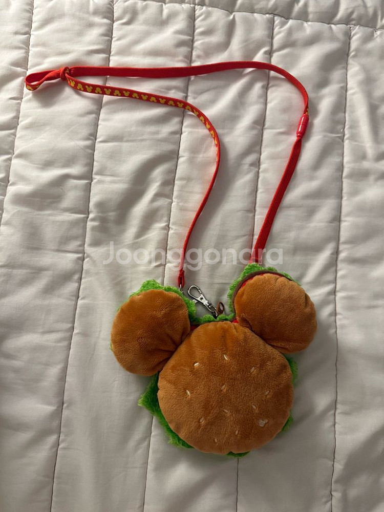 디즈니랜드 미키 햄버거 가방--0