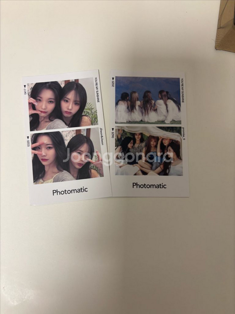 프로미스나인 비공굿 포카 팝니다(포토매틱)--0