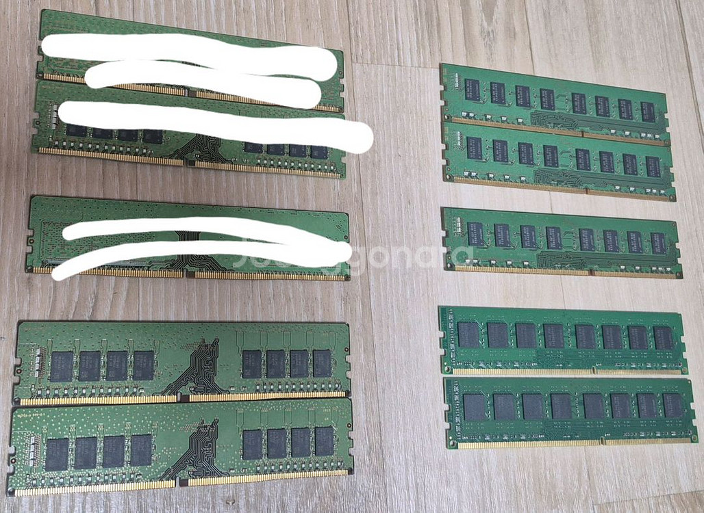 DDR4, DDR3 램 팔아요(가격 다름)--4