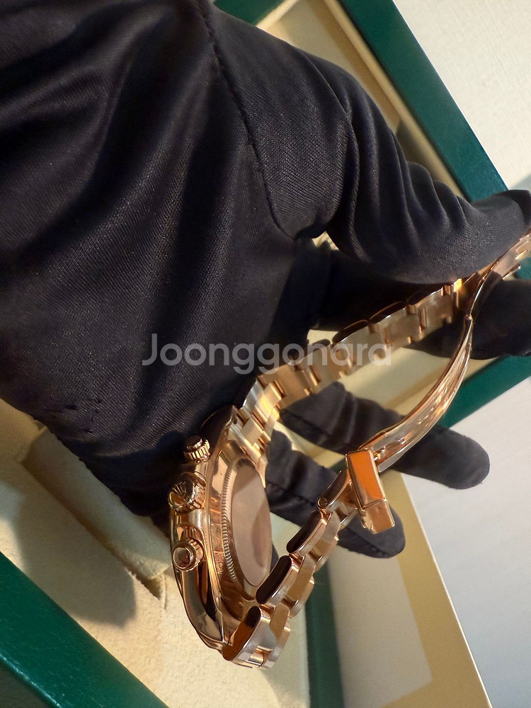[급매] 롤렉스 데이토나 로즈골드 초코 아라빅--5