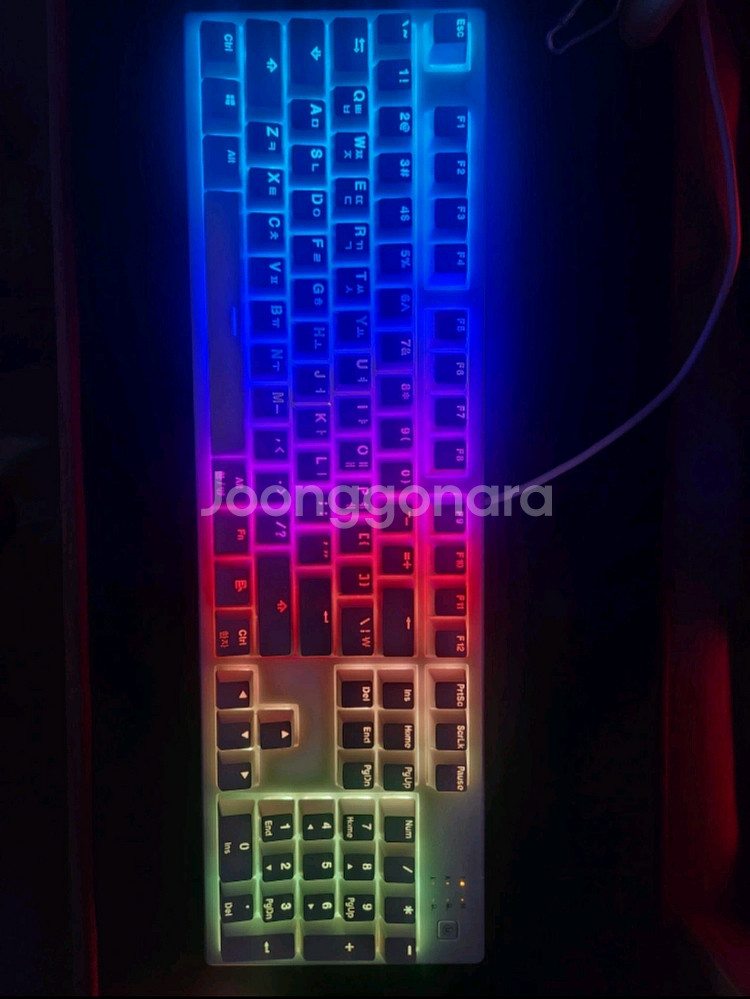 앱코 해커 무접점 키보드 k995p v3 풀박스--0