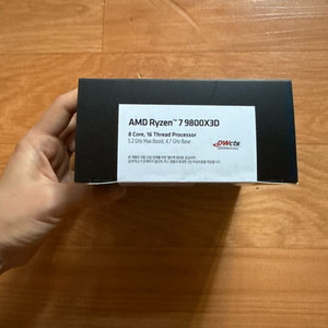 [미개봉]AMD Ryzen7 9800x3d CPU