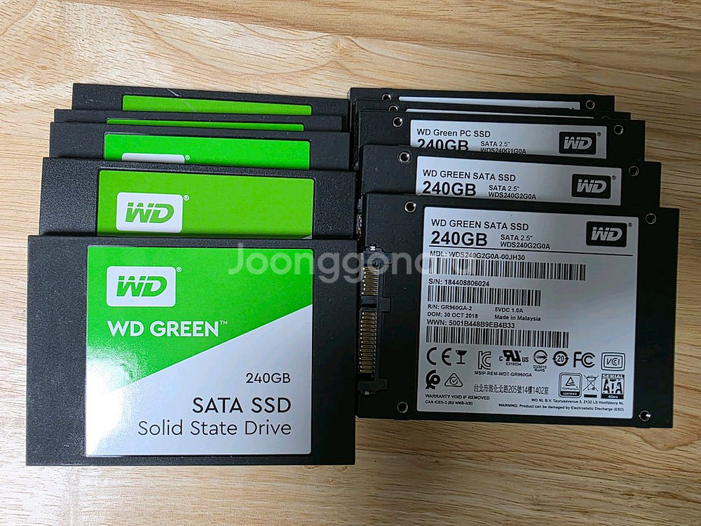 SSD WD 240GB(기가)/원도우10,24년 문서--0