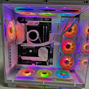 9700x 화이트 게이밍