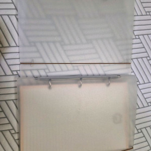 B5 반투명 바인더 & 속지