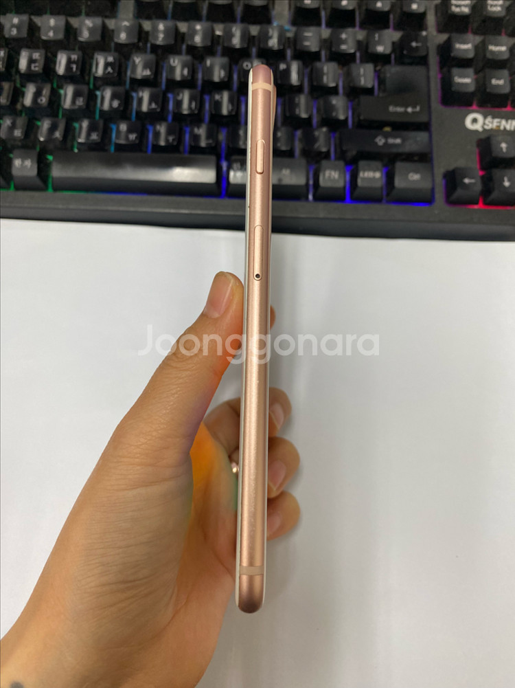 아이폰8플러스 로즈골드 A급 64GB 배터리93%--6