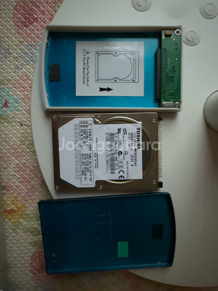 도시바 노트북용&외장하드 (80GB)-2.5인치--2