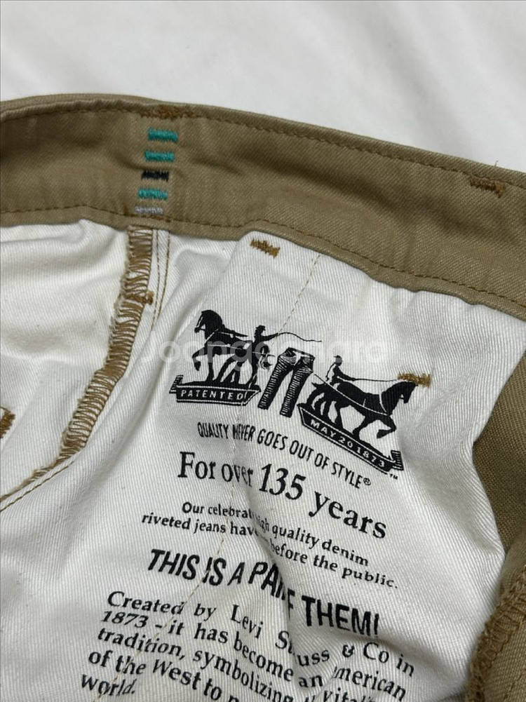 리바이스 베이지 데님팬츠 30--7