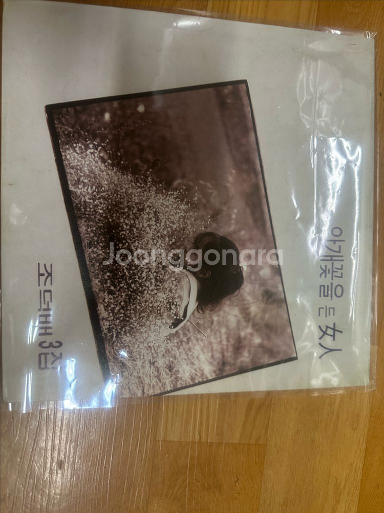 조덕배 3집 - 안개꽃을 든 여인 LP 판매합니다 아--0
