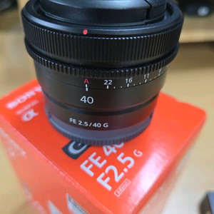 소니 FE 40mm F2.5 G 렌즈 + BW MRC