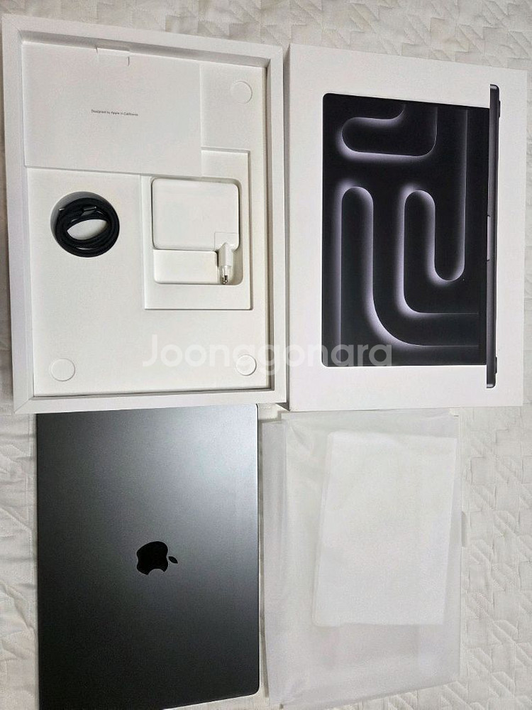 [풀박스] 맥북프로 16인치 M3 Pro 스페이스 블랙--0