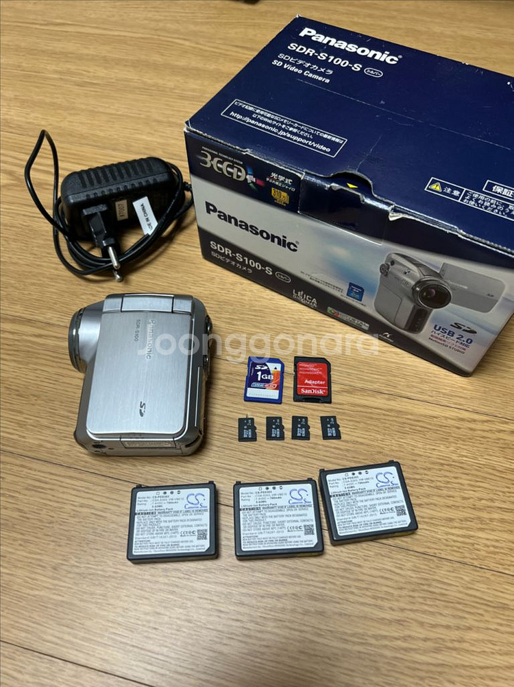 파나소닉 캠코더 sdr-s100--0