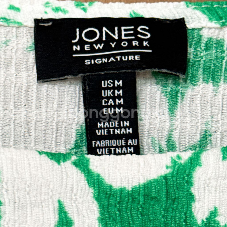 [새상품] JONES NEWYORK 골드버튼 블라우스--3
