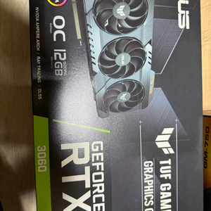 ASUS TUF 게이밍 RTX3060 12gb 판매합니