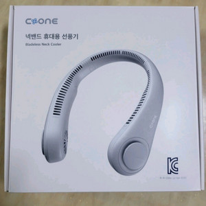 새상품 넥밴드 휴대용 선풍기