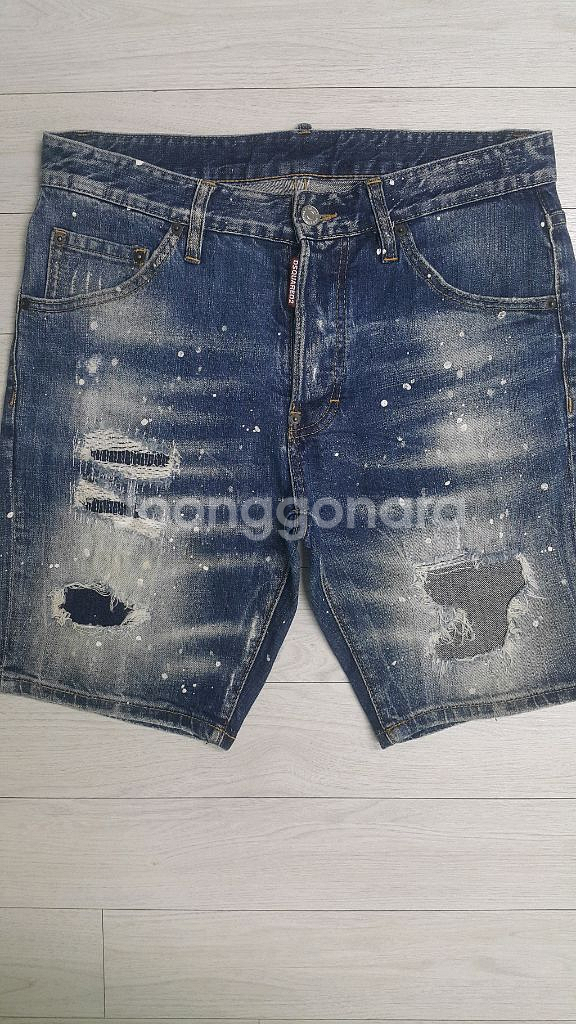 디스퀘어드2 정품(사방스판) 청반바지 32인치 이태리판--0