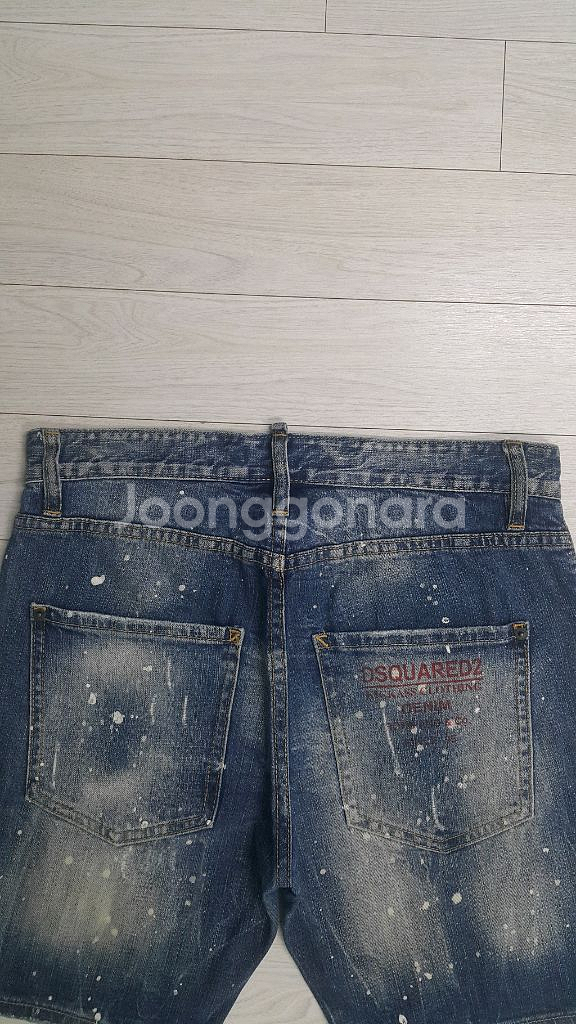 디스퀘어드2 정품(사방스판) 청반바지 32인치 이태리판--8
