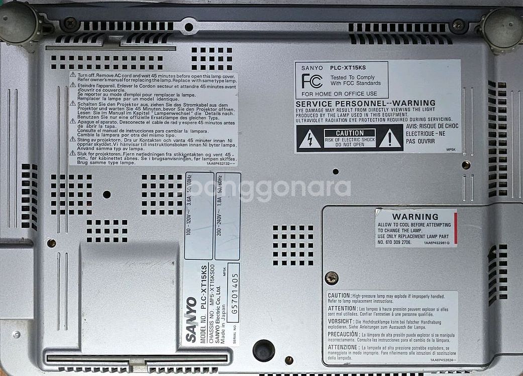 SANYO PLC-TX15KSSANYO PLC-TX15--2