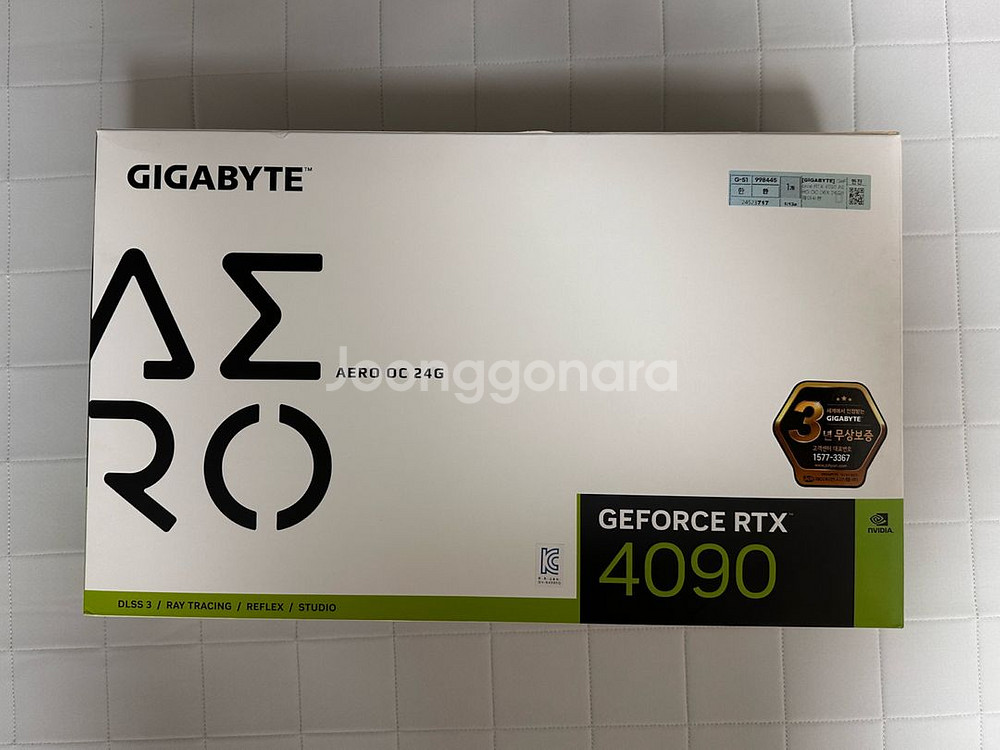 기가바이트 RTX 4090 AERO OC 24G--0