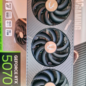 5070TI ZOTAC 솔리드OC 3월 구매품 안전거래