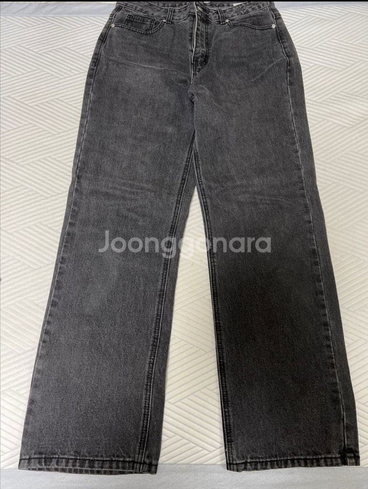 엑스컨테이너 데님팬츠 다크 그레이--2