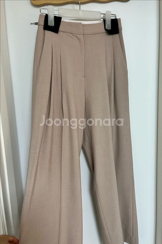 sie 시에 릴 와이드 팬츠 베이지 xs--0