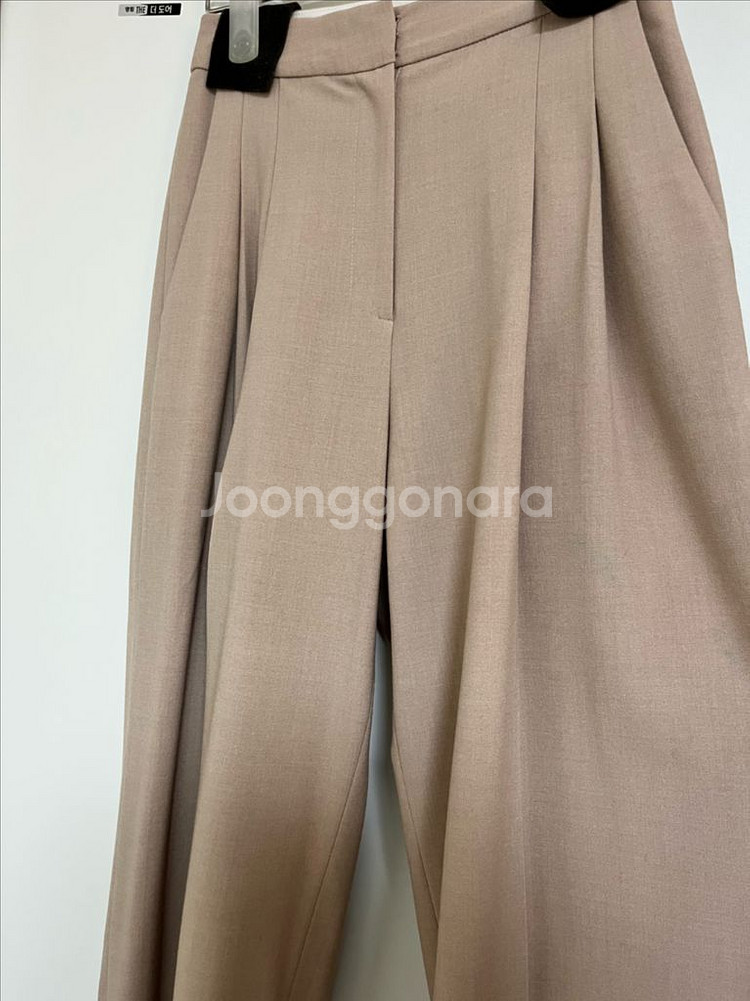 sie 시에 릴 와이드 팬츠 베이지 xs--2