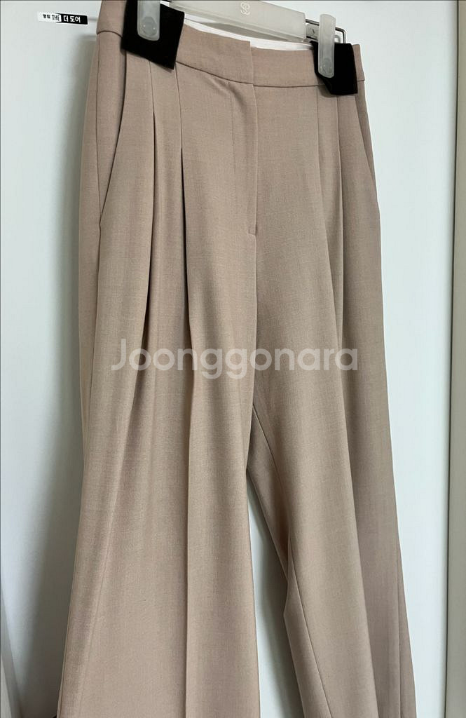 sie 시에 릴 와이드 팬츠 베이지 xs--1