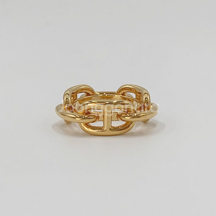 에르메스 리게이트 스카프 90 링 홀드 골드--1