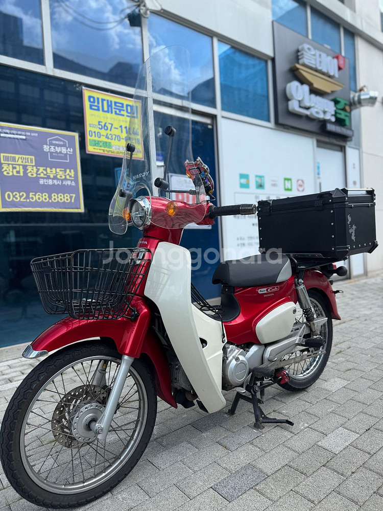 혼다 슈퍼커브110 23년 1.5만km 배달셋팅--2