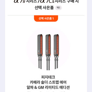 A7R5 피지테 카메라 숄더 스트랩 에어 알파 리미티드