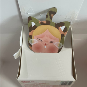 팝마트 크라이베이비 표범냥이 미개봉 확인품 카모