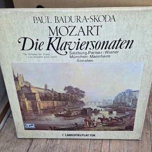 유로디스크 모차르트 7 LP 박스반