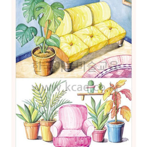 한국아동미술교재. 아동디자인. 화가의노트. 풍경세상