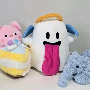 돼지 유령 코끼리 인형 이미지