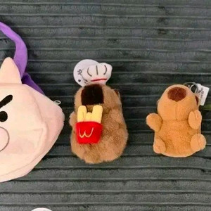 가방고리 키링 인형 짱구 카피바라 등
