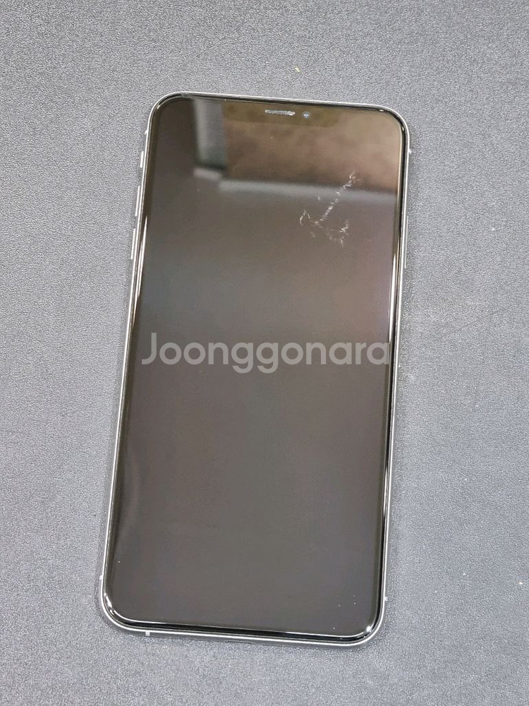 아이폰XsMax 64GB 실버 배터리 85%--2