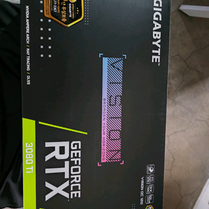 기가바이트 비전 rtx 3080ti 판매합니다